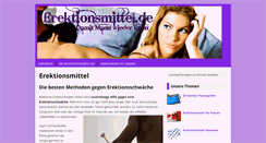 Desktop Screenshot of erektionsmittel.de