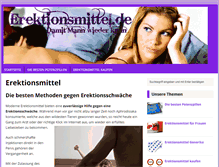 Tablet Screenshot of erektionsmittel.de